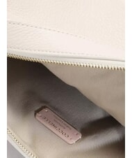 COCCINELLE TEBE Borsa piccola pelle martellata blanco - Borse Donna - 4