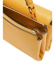 COCCINELLE ARLETTIS Hand bag in pelle martellata soleado - Borse Donna - 4