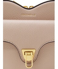 COCCINELLE BEAT SOFT Borsa mini in pelle a cuore rosette - Borse Donna - 4