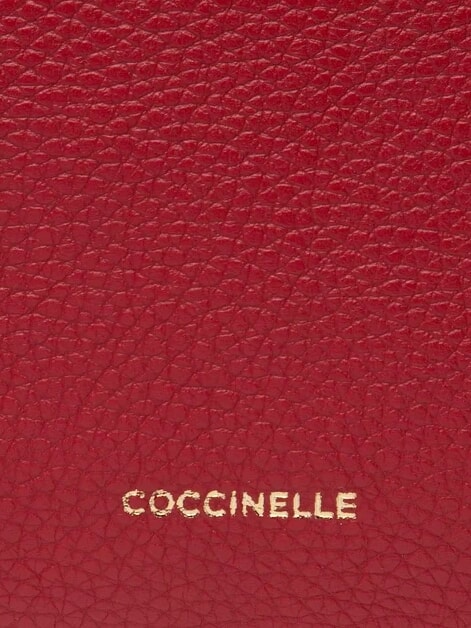 TEBE Borsa a tracolla in pelle martellata ruby - Borse Donna