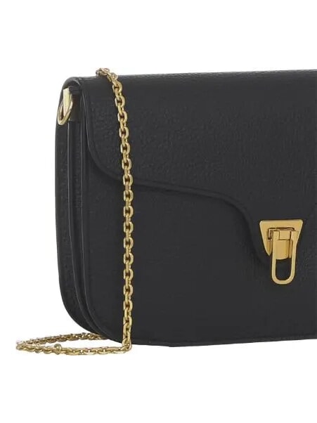 BEAT SOFT Borsetta a tracolla, in pelle  Nero - Borse Donna