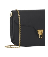 COCCINELLE BEAT SOFT Borsetta a tracolla, in pelle  Nero - Borse Donna - 3