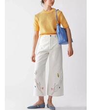 COCCINELLE MALORY Borsa sacca a spalla in pelle martellata azul - Borse Donna - 4