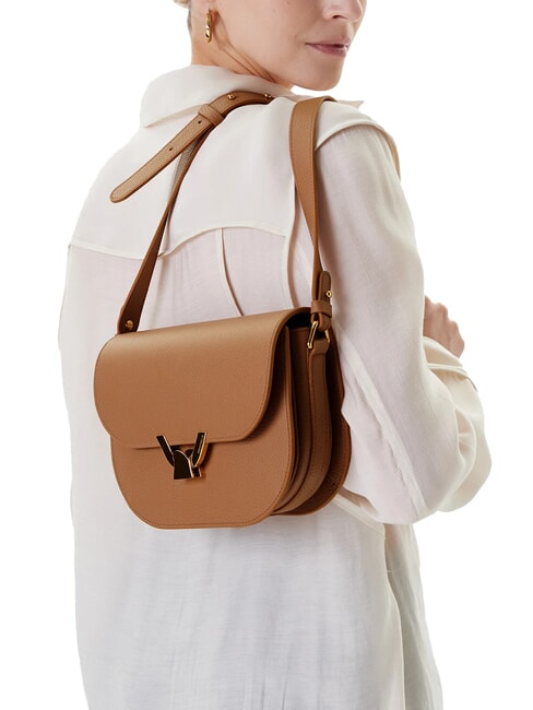 DEW Borsa tracolla pelle martellata skin - Borse Donna