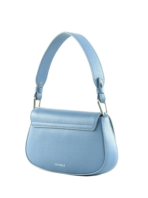 MYRTHA MAXI LOG Borsa a spalla in pelle con tracolla azul - Borse Donna
