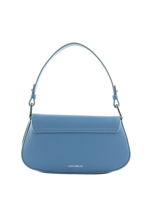 MYRTHA MAXI LOG Borsa a spalla in pelle con tracolla azul - Borse Donna