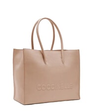 COCCINELLE MYRTHA MAXI LOG Borsa shopping in pelle martellata rosette - Borse Donna - 2