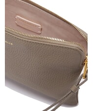 COCCINELLE ALIAS Pochette in pelle martellata warm taupe - Borse Donna - 4