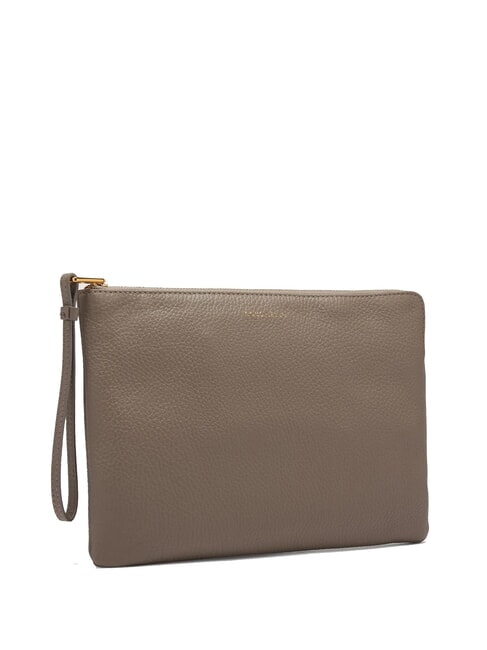 ALIAS Pochette in pelle con polsierina warm taupe - Borse Donna