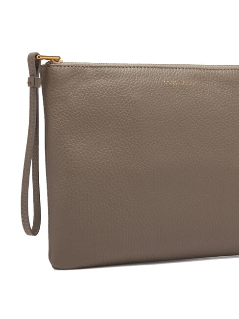 ALIAS Pochette in pelle con polsierina warm taupe - Borse Donna