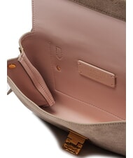 COCCINELLE ARLETTIS SUEDE DROPLET Borsa mini in pelle con tracolla warm taupe - Borse Donna - 5