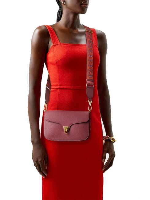 BEAT SOFT RIBB  Borsetta a tracolla, in pelle  Nero - Borse Donna