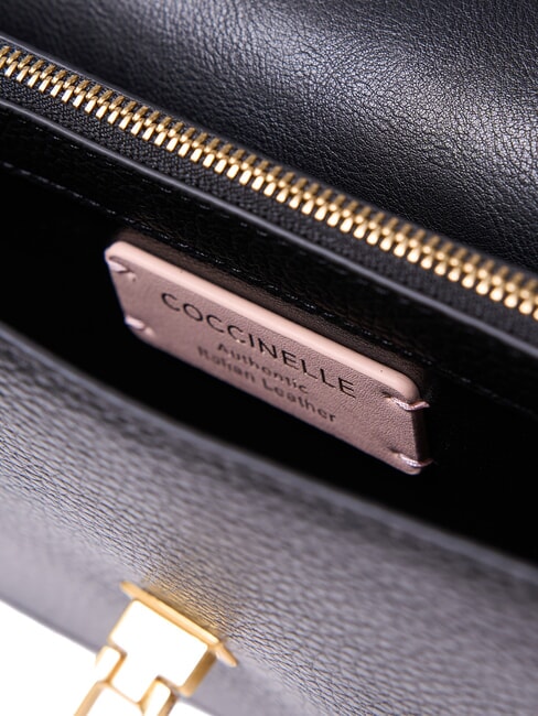 BEAT SOFT RIBB  Borsetta a tracolla, in pelle  Nero - Borse Donna