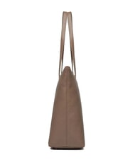 COCCINELLE GLEEN Shopping Bag in pelle warm taupe - Borse Donna - 3