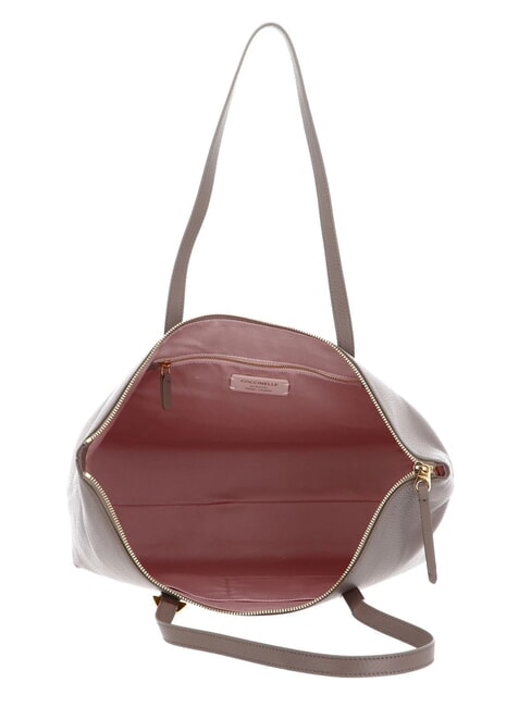 GLEEN Shopping Bag in pelle warm taupe - Borse Donna