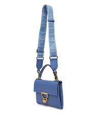 COCCINELLE ARLETTIS SIGNATURE Borsetta in pelle martellatta azul - Borse Donna - 4