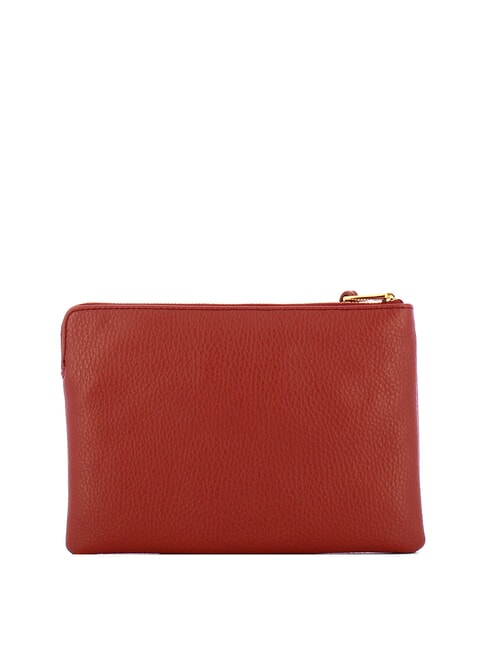 ALIAS Pochette in pelle martellata brandy - Borse Donna