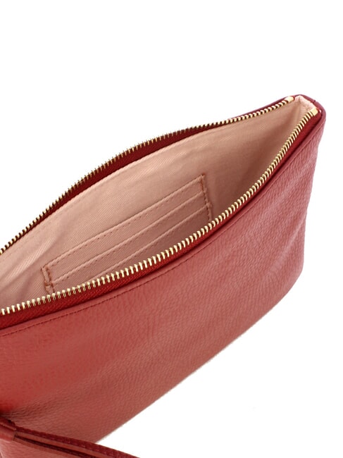 ALIAS Pochette in pelle martellata brandy - Borse Donna
