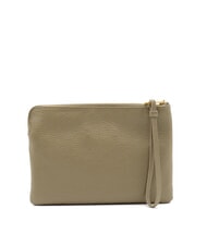 COCCINELLE ALIAS Pochette in pelle martellata laurel green - Borse Donna - 3