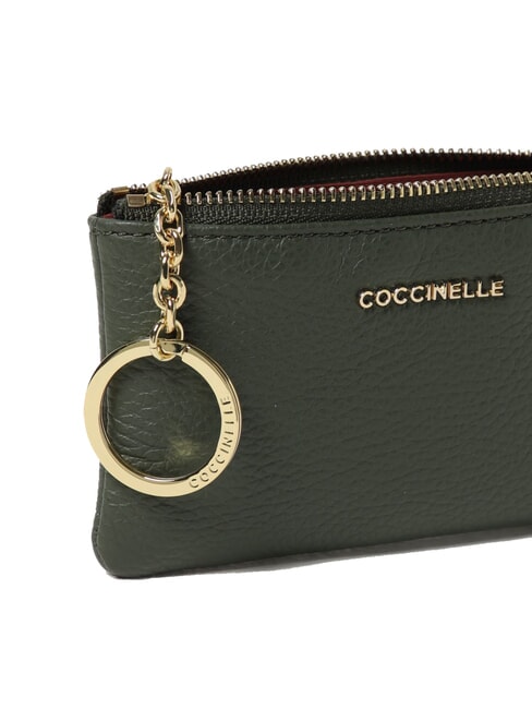 METALLIC SOFT Portamonete a bustina alga - Portafogli Donna