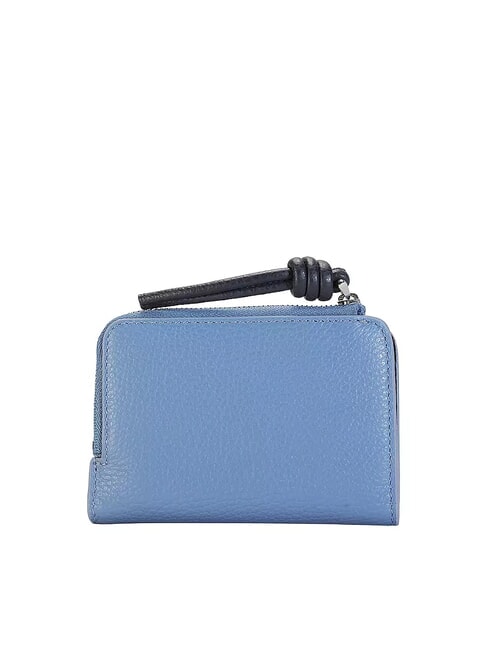 MYRTHA MAXI LOG Portafoglio medio zip around in pelle moss green/litchi - Portafogli Donna