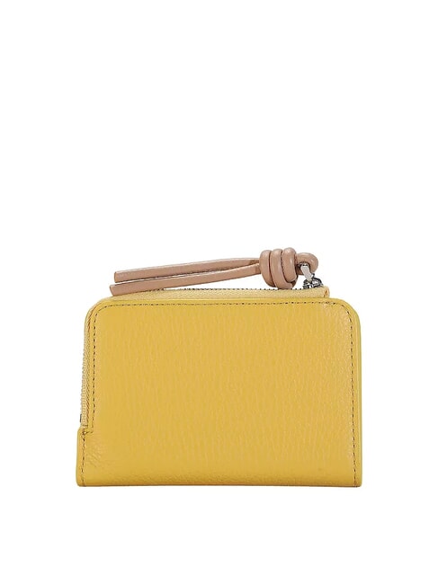 MYRTHA MAXI LOG Portafoglio medio zip around in pelle powder pi/taupe - Portafogli Donna