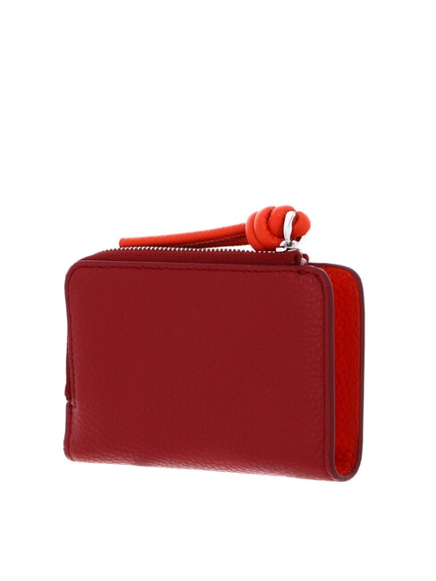 MYRTHA MAXI LOG Portafoglio medio zip around in pelle grass gr/mos gr - Portafogli Donna