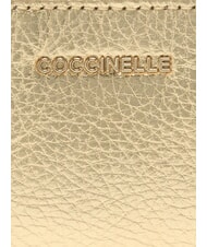 COCCINELLE METALLIC SOFT Portamonete a bustina golden - Portafogli Donna - 2