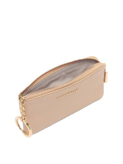 METALLIC SOFT Portamonete a bustina rosette - Portafogli Donna