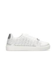 LIUJO KIKI 01 Sneakers logo strass all over white - Scarpe Donna - 2