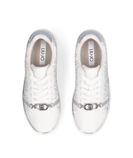 LIUJO KIKI 01 Sneakers logo strass all over white - Scarpe Donna - 3