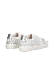 LIUJO KIKI 01 Sneakers logo strass all over white - Scarpe Donna - 4