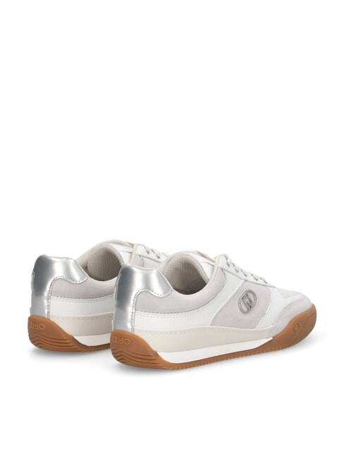 LEWIS 01 Sneakers logo metallo white - Scarpe Donna