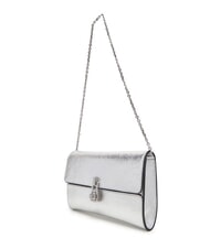 COCCINELLE MAGIE 2NITE SMOOTH Pochette in pelle metallizzata SILVER - Borse Donna - 5