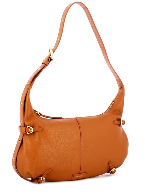 ABIGAIL Borsa a spalla in pelle martellata CUIR - Borse Donna