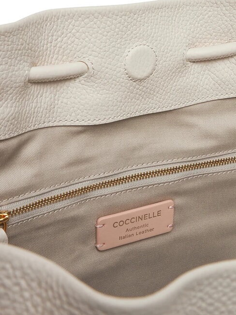 ISABELA CANVAS Borsa hobo in tela e pelle natural/blanco - Borse Donna