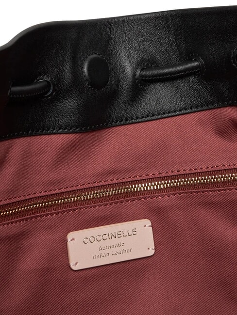 ISABELA Borsa a spalla morbida in pelle Nero - Borse Donna