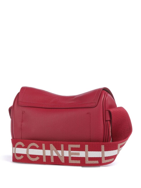 RAQUEL S Borsa piccola in pelle martellata con tracolla logata aliegr/noir - Borse Donna