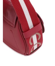 COCCINELLE RAQUEL S Borsa piccola in pelle martellata con tracolla logata aliegr/noir - Borse Donna - 3