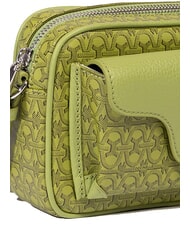 COCCINELLE BEAT COAT MONO Borsa a tracolla con stampa imperial metal oro - Borse Donna - 3