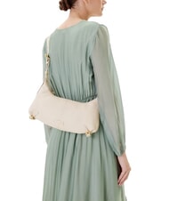 COCCINELLE ABIGAIL  Borsa a tracolla, in pelle blanco - Borse Donna - 5