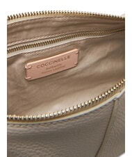 COCCINELLE ABIGAIL  Borsa a tracolla, in pelle blanco - Borse Donna - 6