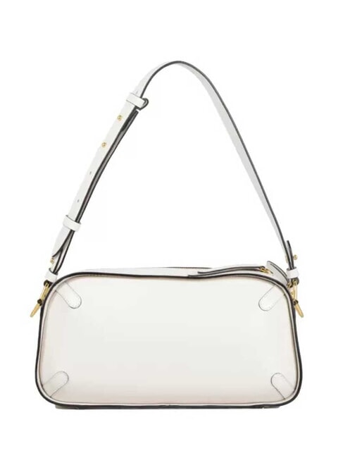 MALETA CALF Borsa  a spalla in pelle liscia blanco - Borse Donna