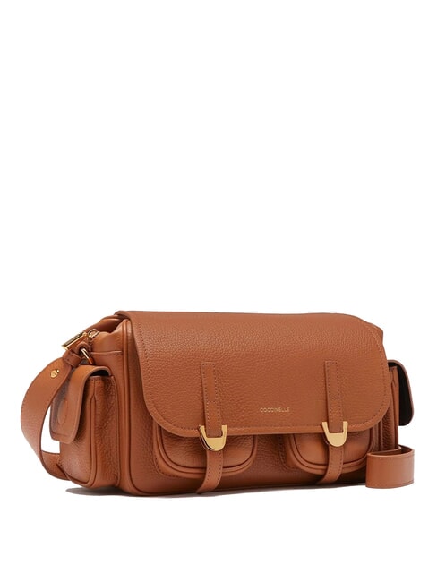 CAMPUS Borsa a tracolla in pelle martellata CUIR - Borse Donna