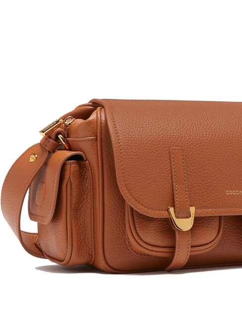 CAMPUS Borsa a tracolla in pelle martellata CUIR - Borse Donna