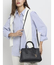 MICHAEL KORS LAILA Borsa a mano in pelle con tracolla black - Borse Donna - 6