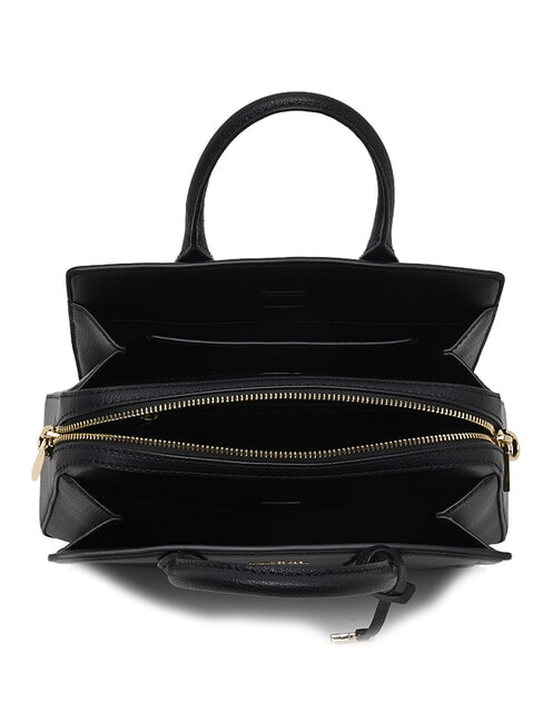 LAILA Borsa a mano in pelle con tracolla black - Borse Donna