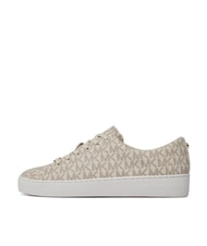 MICHAEL KORS KEATON Sneakers stampa logo all over vanilla - Scarpe Donna - 5