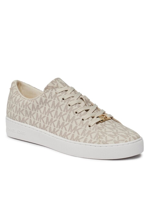 KEATON Sneakers stampa logo all over vanilla - Scarpe Donna