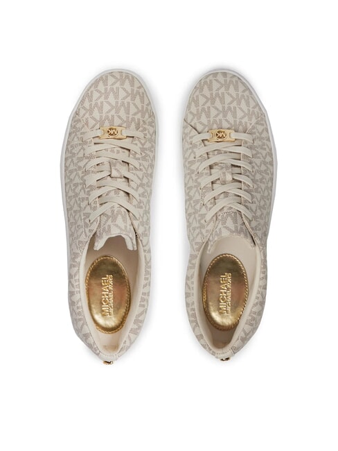 KEATON Sneakers stampa logo all over vanilla - Scarpe Donna